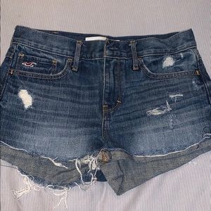 Hollister denim shorts